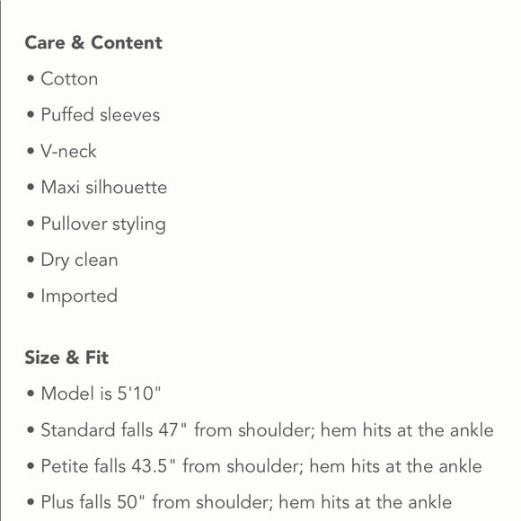 Anthropologie conditions apply puff sleeved maxi dress - Picture 6 of 10